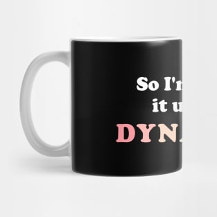 Dynamite lyrics - BTS 방탄소년단 Mug